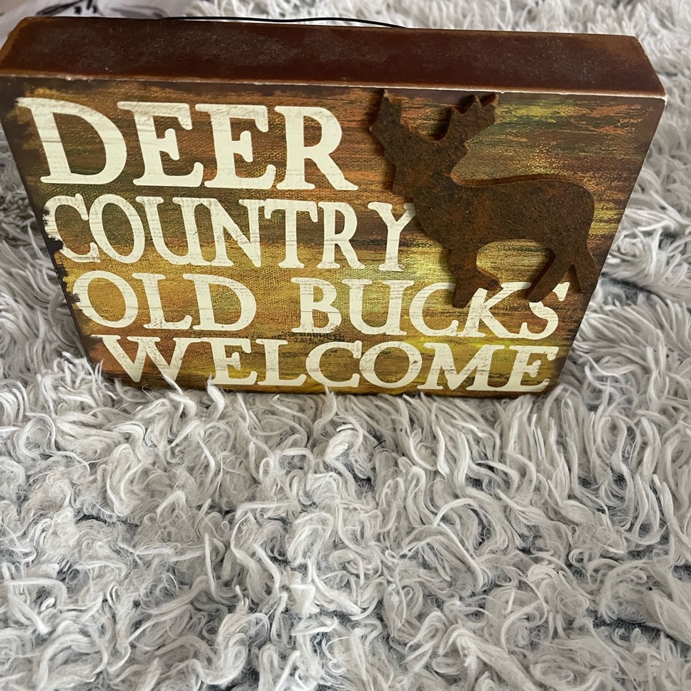 New Deer wall decor